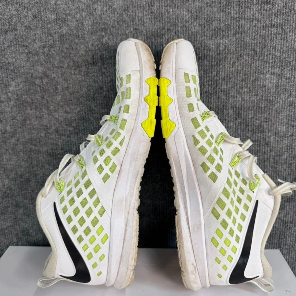 Nike Training Flex Speed White Volt Yellow Athletic Shoes Mens Size 13